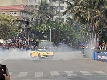 Red Bull F1 car in Mumbai | Report & Pics